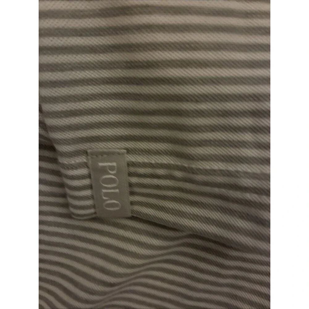 Ralph Lauren Pro Fit Men’s XXL Blue White Striped Polo Kiawah Ocean Course Golf